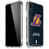 NBA Los Angeles Lakers Secondary Logo iPhone XR Clear Case