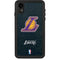 NBA Los Angeles Lakers Secondary Logo iPhone XR Waterproof Case