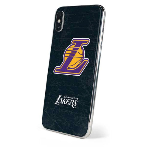 NBA Los Angeles Lakers Secondary Logo iPhone XS Skin