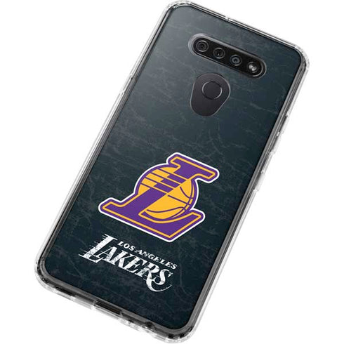 NBA Los Angeles Lakers Secondary Logo LG K51/Q51 Clear Case
