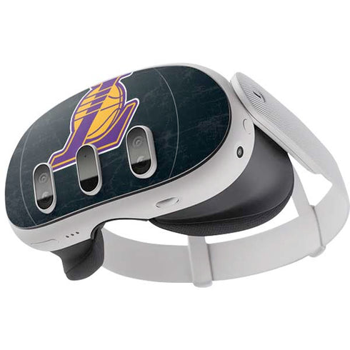 NBA Los Angeles Lakers Secondary Logo Meta Quest 3 Skin