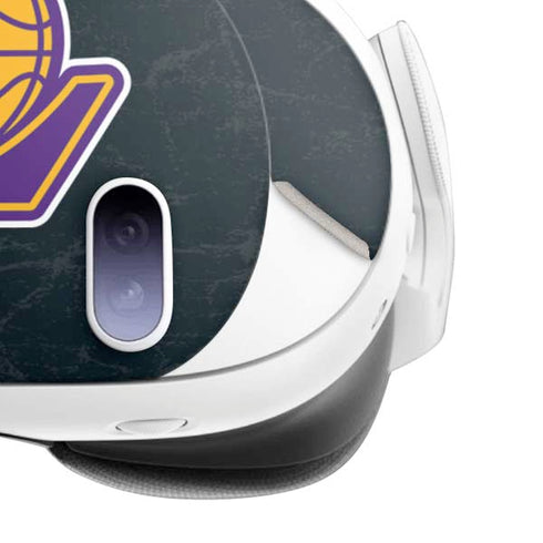 NBA Los Angeles Lakers Secondary Logo Meta Quest 3 Skin