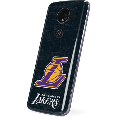 NBA Los Angeles Lakers Secondary Logo Moto E5 Plus Skin