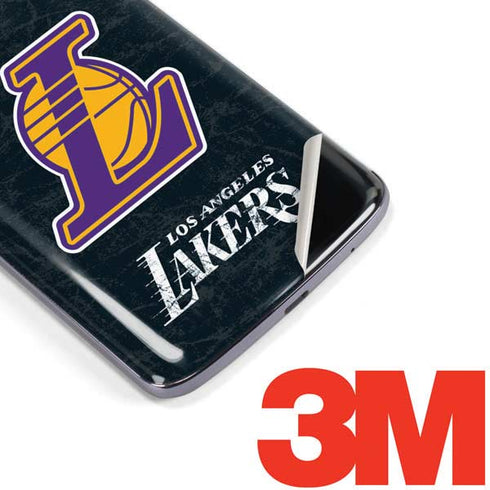 NBA Los Angeles Lakers Secondary Logo Moto E5 Plus Skin