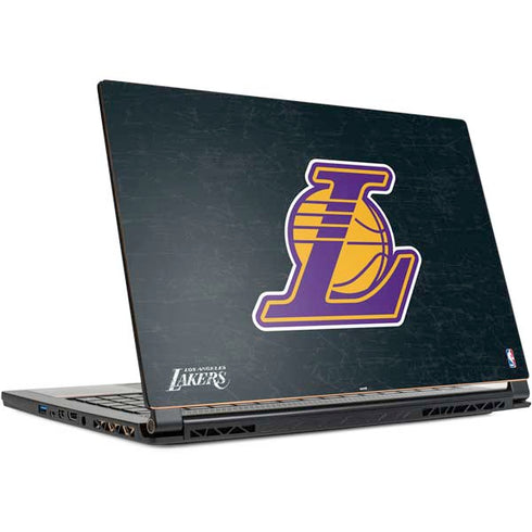 NBA Los Angeles Lakers Secondary Logo MSI GS65 Stealth Laptop Skin