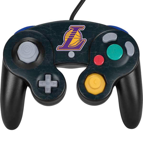 NBA Los Angeles Lakers Secondary Logo Nintendo GameCube Controller Skin