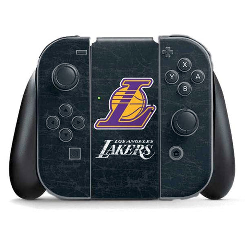 NBA Los Angeles Lakers Secondary Logo Nintendo Switch (2017-2021) Joy-Con Controller Skin
