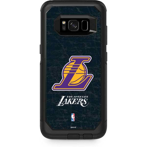 NBA Los Angeles Lakers Secondary Logo Otterbox Commuter Galaxy Skin