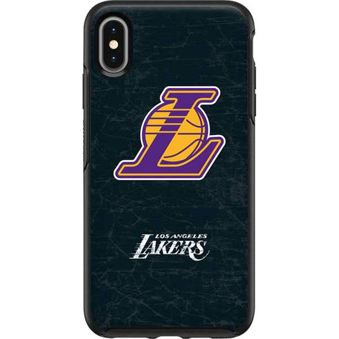 NBA Los Angeles Lakers Secondary Logo Otterbox Symmetry iPhone Skin
