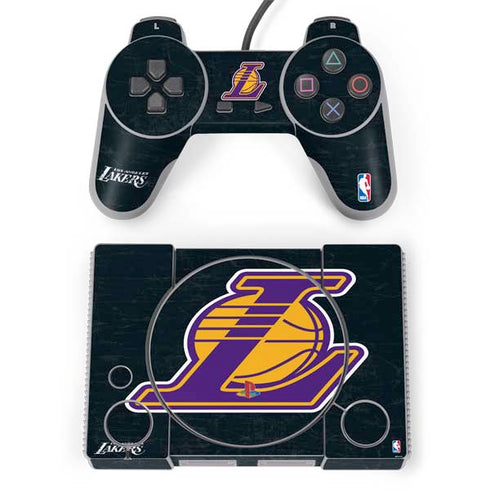 NBA Los Angeles Lakers Secondary Logo PlayStation Classic Bundle Skin