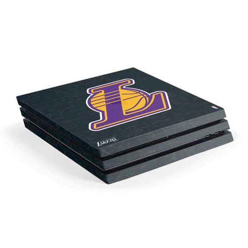 NBA Los Angeles Lakers Secondary Logo PS4 Pro Console Skin