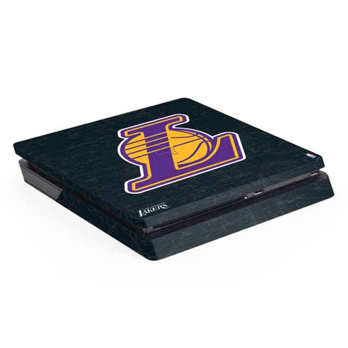 NBA Los Angeles Lakers Secondary Logo PS4 Slim Skin