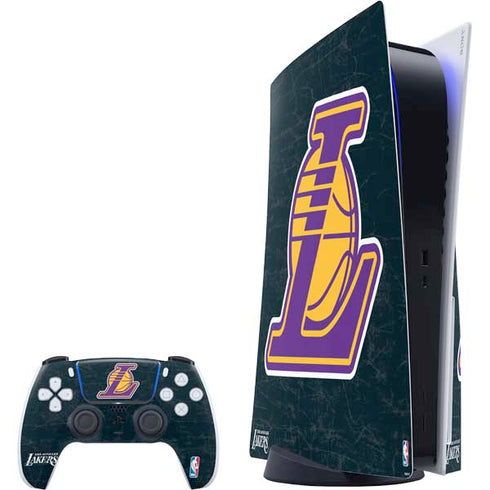 NBA Los Angeles Lakers Secondary Logo PS5 Bundle Skin
