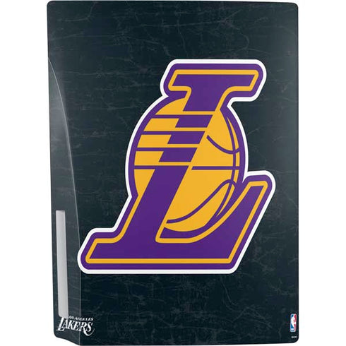 NBA Los Angeles Lakers Secondary Logo PS5 Console Skin