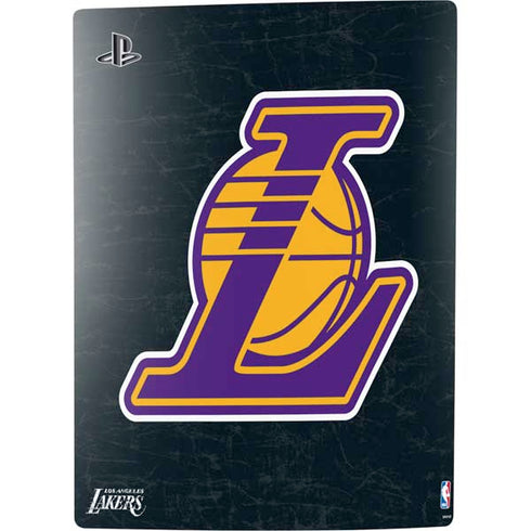 NBA Los Angeles Lakers Secondary Logo PS5 Digital Edition Console Skin