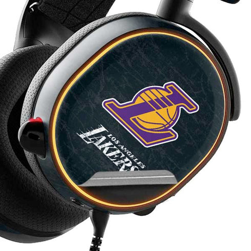 NBA Los Angeles Lakers Secondary Logo SteelSeries Arctis 3 Skin