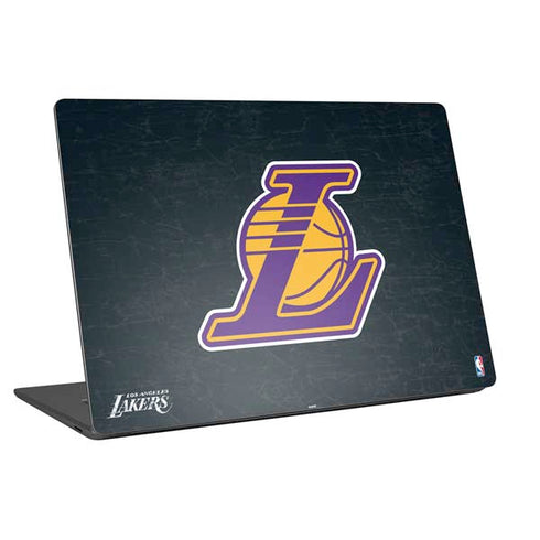 NBA Los Angeles Lakers Secondary Logo Universal Laptop 12in (9.8 x 6.8in) Skin