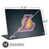 NBA Los Angeles Lakers Secondary Logo Universal Laptop 14in (11.4 x 8.2in) Skin