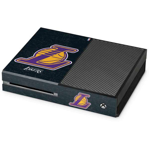 NBA Los Angeles Lakers Secondary Logo Xbox One Console Skin