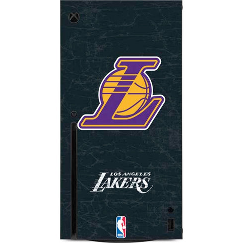 NBA Los Angeles Lakers Secondary Logo Xbox Series X Console Skin