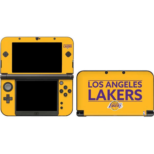 NBA Los Angeles Lakers Standard - Gold 3DS XL 2015 Skin