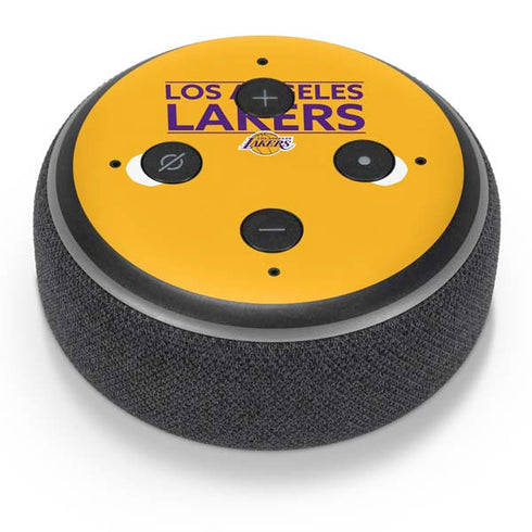 NBA Los Angeles Lakers Standard - Gold Amazon Echo Dot Skin