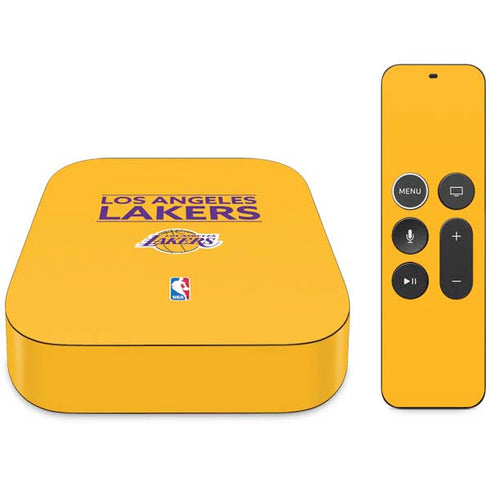 NBA Los Angeles Lakers Standard - Gold Apple TV Skin