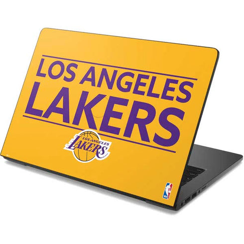 NBA Los Angeles Lakers Standard - Gold Dell Chromebook Skin