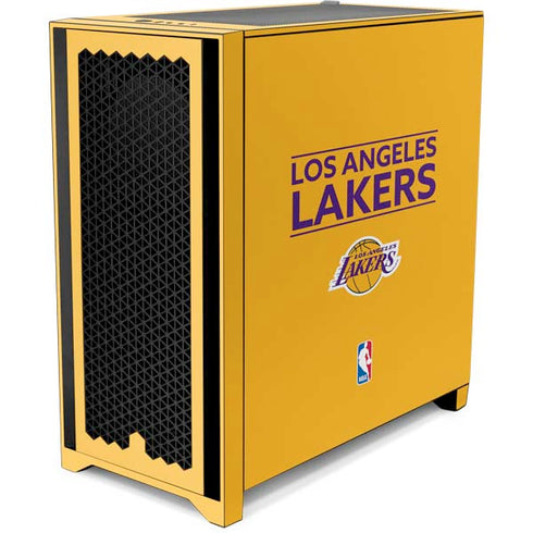 NBA Los Angeles Lakers Standard - Gold Corsair 4000D Tempered Glass Mid-Tower ATX Case Skin