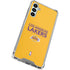 NBA Los Angeles Lakers Standard - Gold Galaxy A15 5G Clear Case