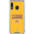 NBA Los Angeles Lakers Standard - Gold Galaxy A30 Clear Case