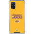 NBA Los Angeles Lakers Standard - Gold Galaxy A71 5G Clear Case