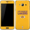 NBA Los Angeles Lakers Standard - Gold Galaxy J3 Skin