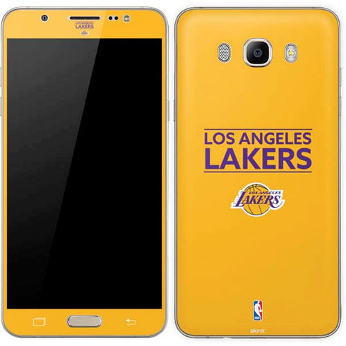 NBA Los Angeles Lakers Standard - Gold Galaxy J7 Skin