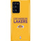 NBA Los Angeles Lakers Standard - Gold Galaxy Note20 Ultra 5G Lite Case
