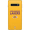 NBA Los Angeles Lakers Standard - Gold Galaxy S10 Skin