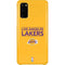 NBA Los Angeles Lakers Standard - Gold Galaxy S20 Lite Case