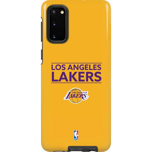 NBA Los Angeles Lakers Standard - Gold Galaxy S20 Pro Case