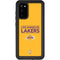 NBA Los Angeles Lakers Standard - Gold Galaxy S20 Waterproof Case