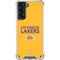 NBA Los Angeles Lakers Standard - Gold Galaxy S21 5G Clear Case
