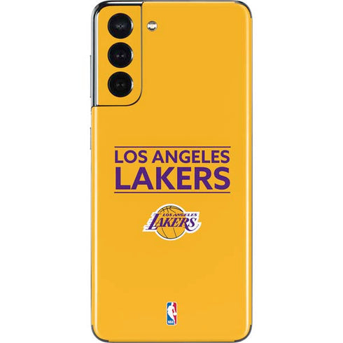 NBA Los Angeles Lakers Standard - Gold Galaxy S21 5G Skin