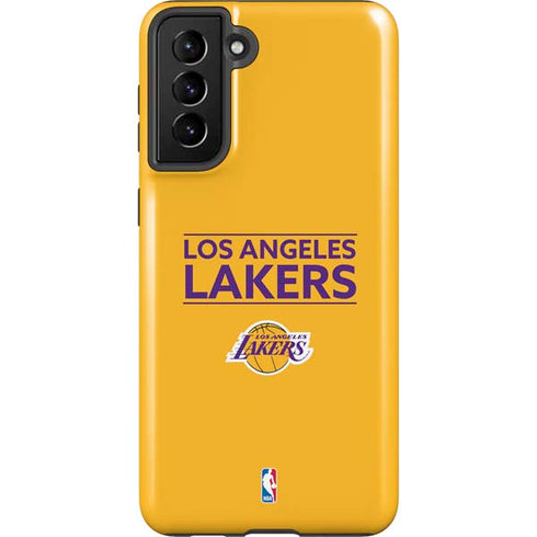 NBA Los Angeles Lakers Standard - Gold Galaxy S21 Plus 5G Pro Case