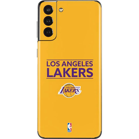 NBA Los Angeles Lakers Standard - Gold Galaxy S21 Plus 5G Skin