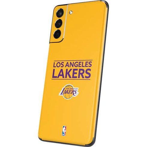 NBA Los Angeles Lakers Standard - Gold Galaxy S21 Plus 5G Skin