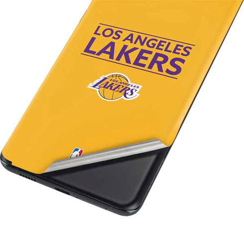 NBA Los Angeles Lakers Standard - Gold Galaxy S21 Plus 5G Skin