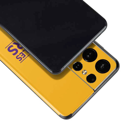 NBA Los Angeles Lakers Standard - Gold Galaxy S21 Ultra 5G Skin