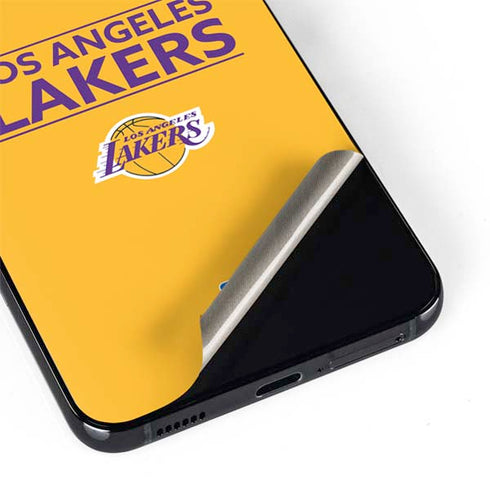 NBA Los Angeles Lakers Standard - Gold Galaxy S22 Plus Skin