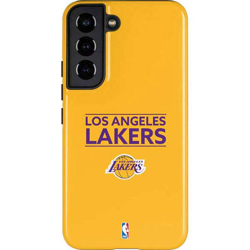 NBA Los Angeles Lakers Standard - Gold Galaxy S22 Pro Case