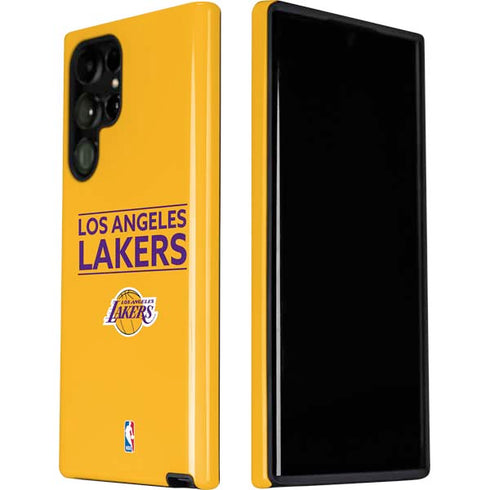NBA Los Angeles Lakers Standard - Gold Galaxy S22 Ultra Pro Case