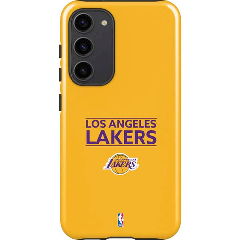 NBA Los Angeles Lakers Standard - Gold Galaxy S23 Plus Pro Case